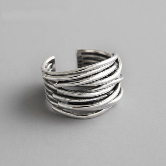 Joy - Adjustable Layered Ring