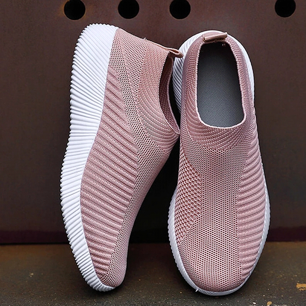 Comfy Flat Slip On Sneakers