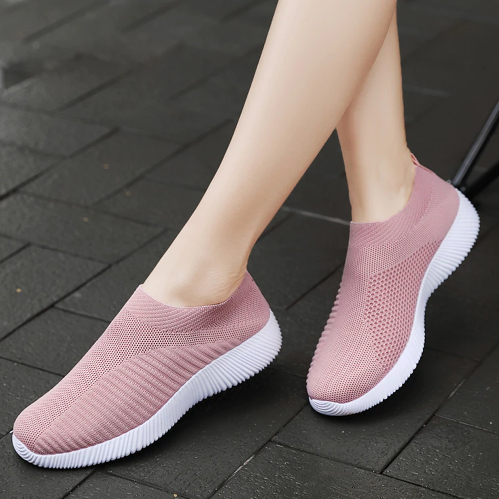 Comfy Flat Slip On Sneakers