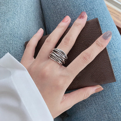 Joy - Adjustable Layered Ring